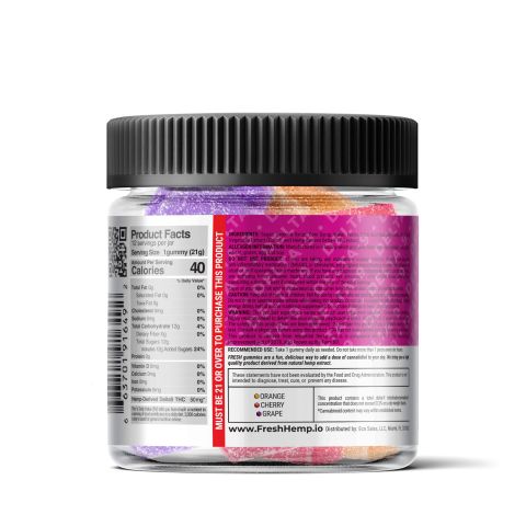 Paradise Blend Gummies - Delta 9 - 600MG - Fresh Best Price