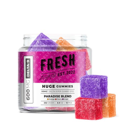 Paradise Blend Gummies - Delta 9 - 600MG - Fresh Best Price