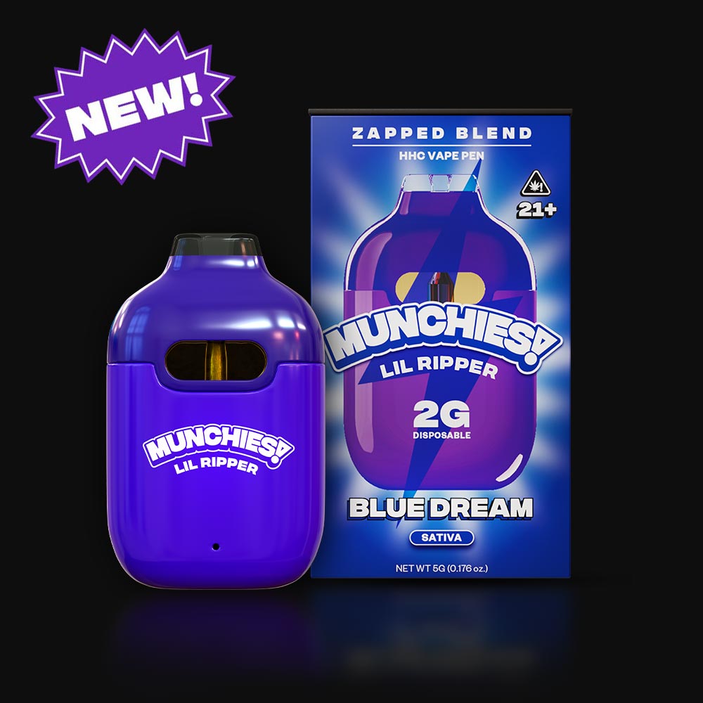 Delta Munchies 2g Lil Ripper Zapped HHC Vape Blue Dream Best Price