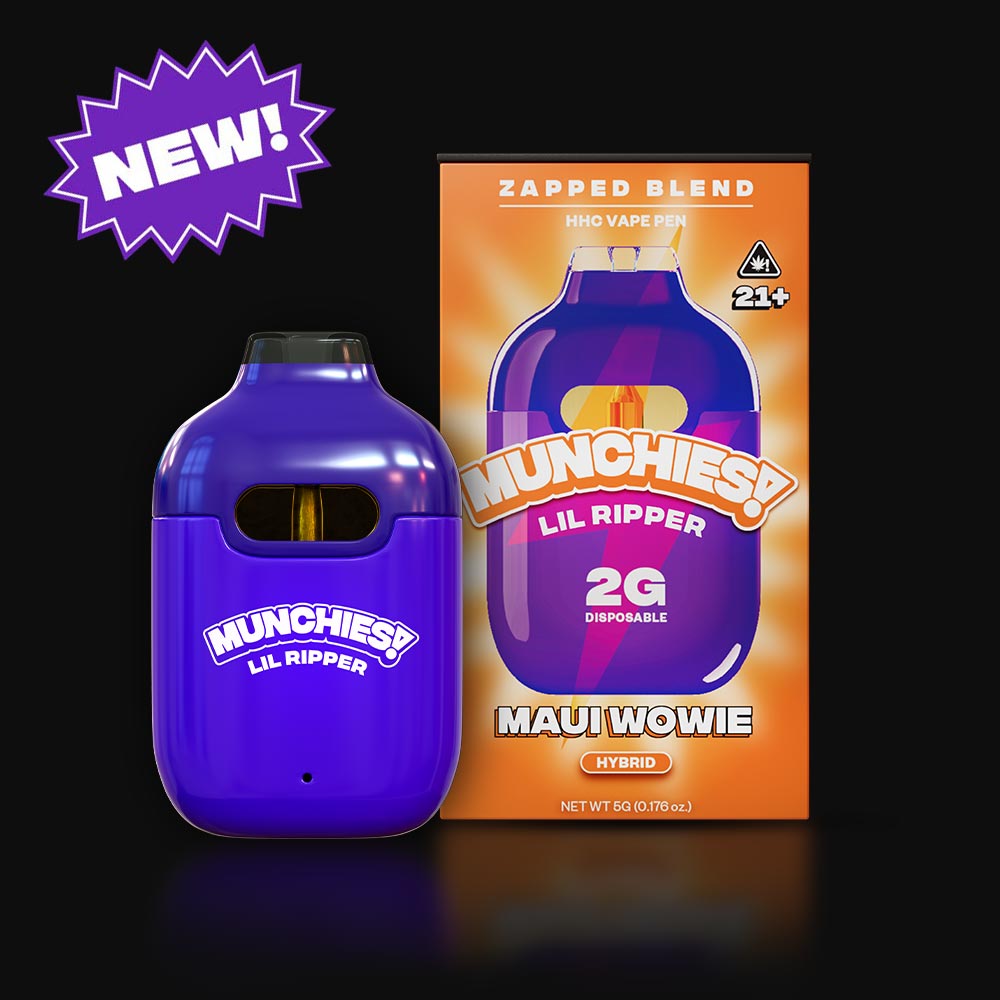 Delta Munchies 2g Lil Ripper Zapped HHC Vape Maui Wowie Best Price