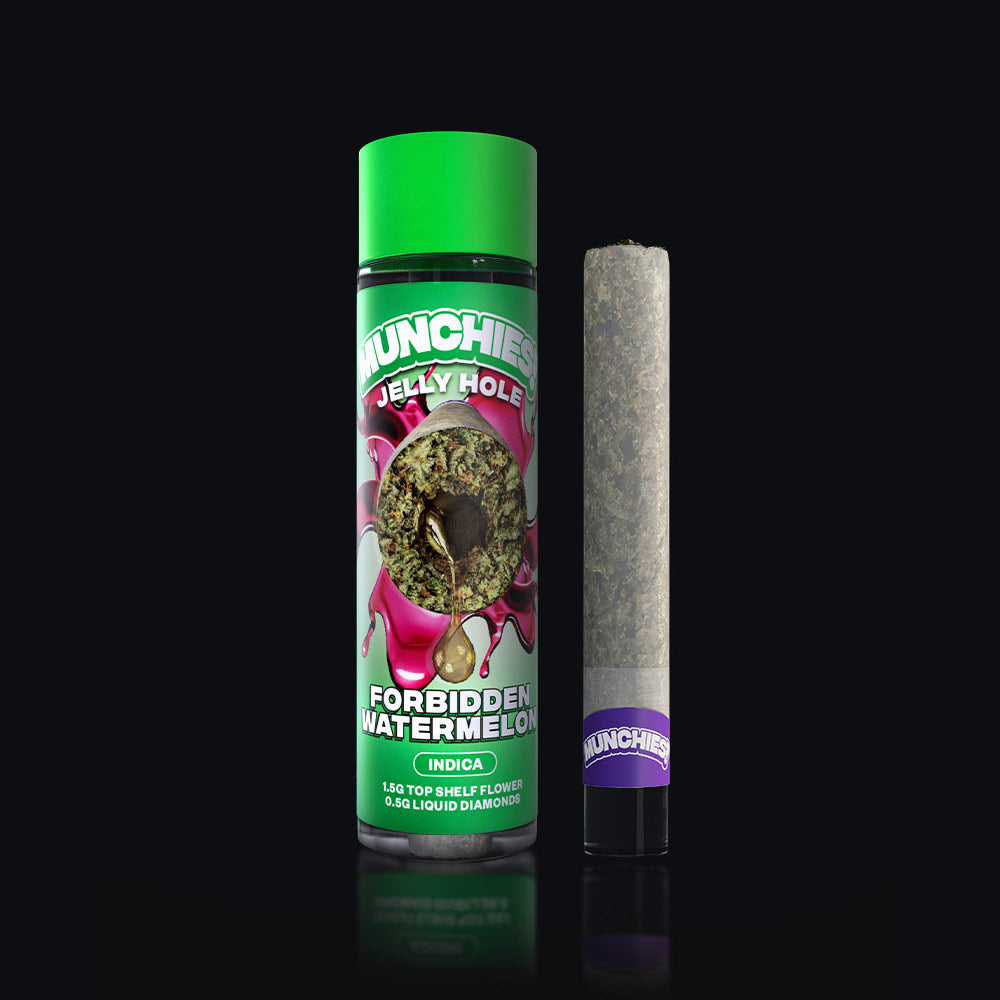 Delta Munchies 2g THCA Diamond Jelly Holes Forbidden Watermelon Best Price