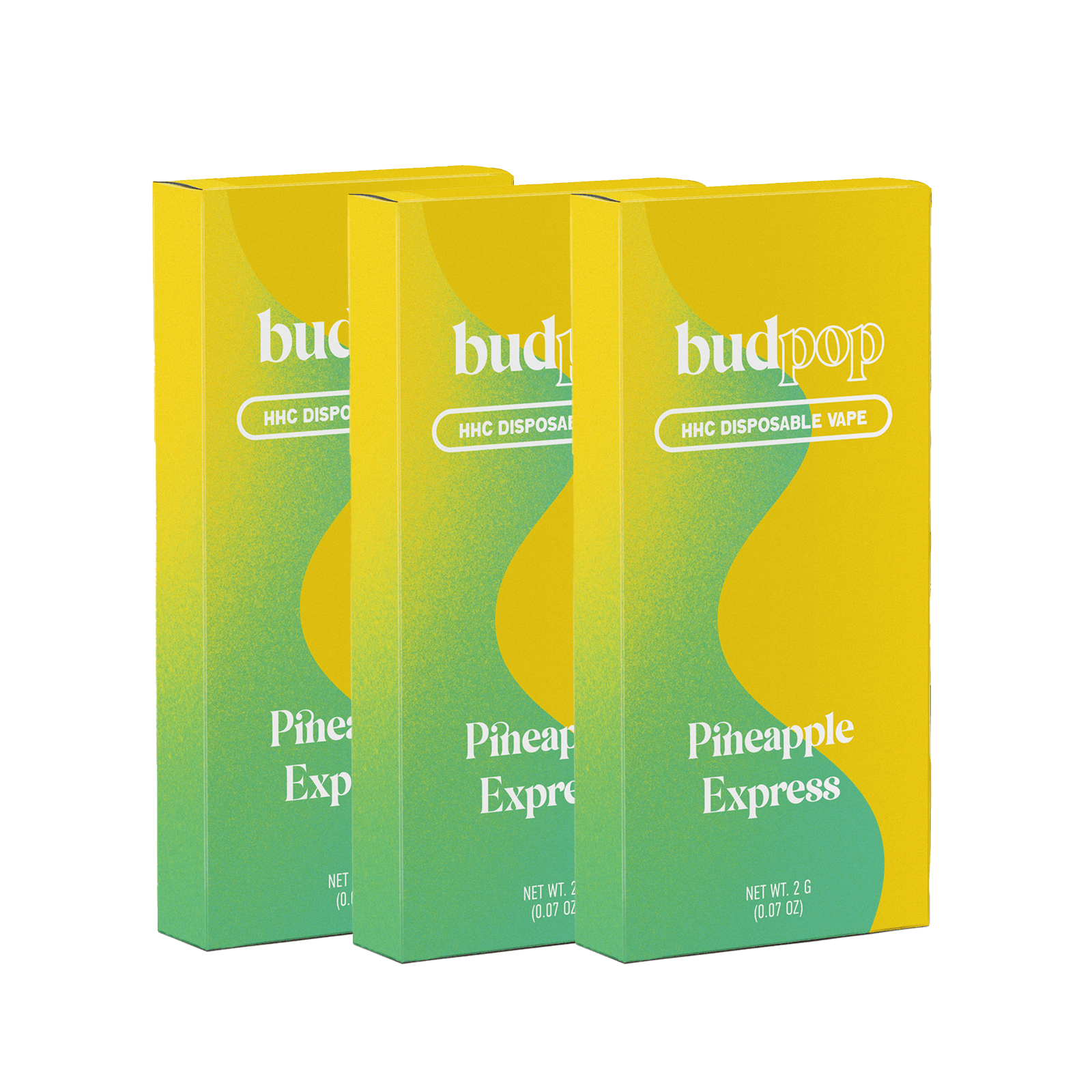 BudPop HHC Disposable Vape Pen – Pineapple Express