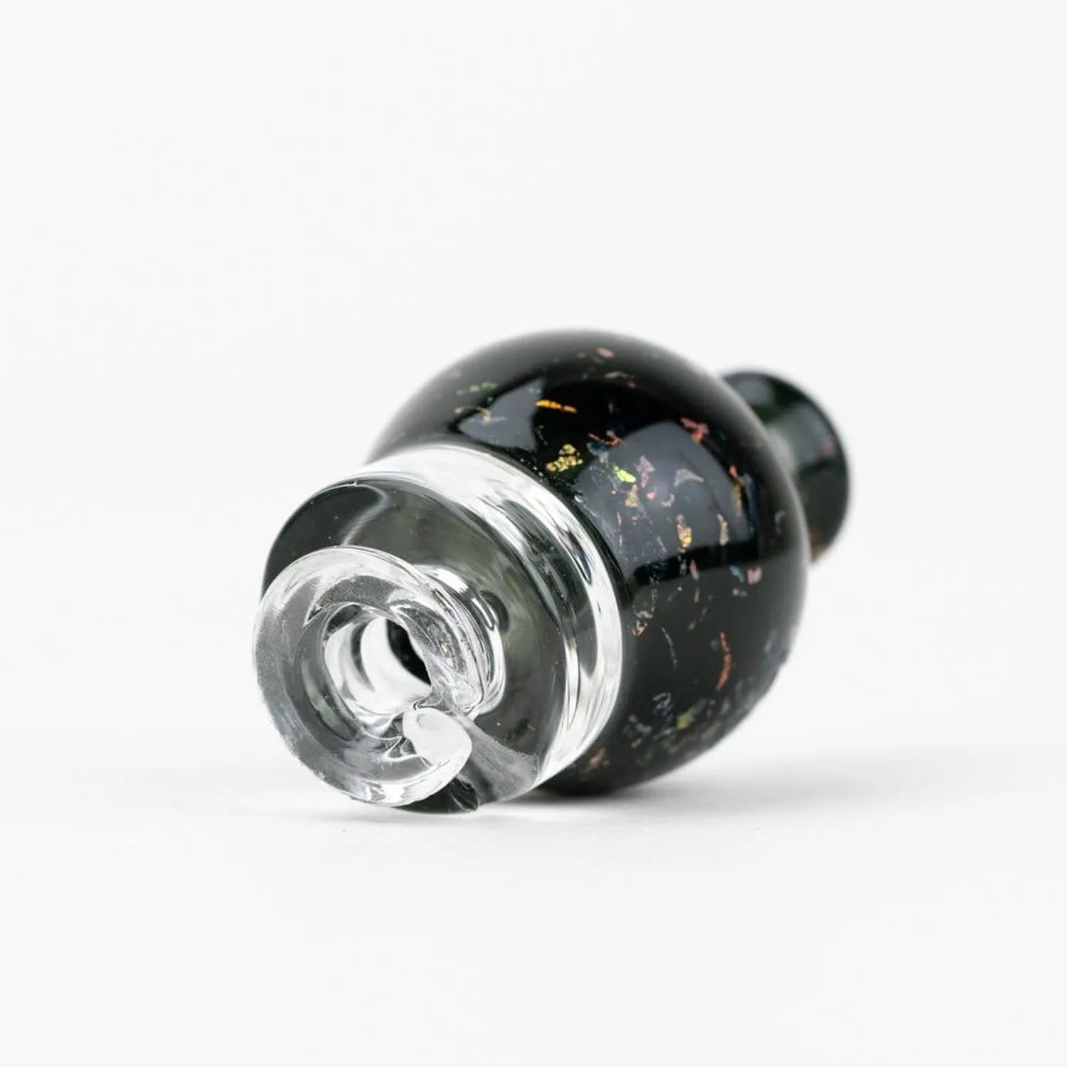 Empire Glassworks Puffco Pivot Glass Mouthpiece - Black Nebula