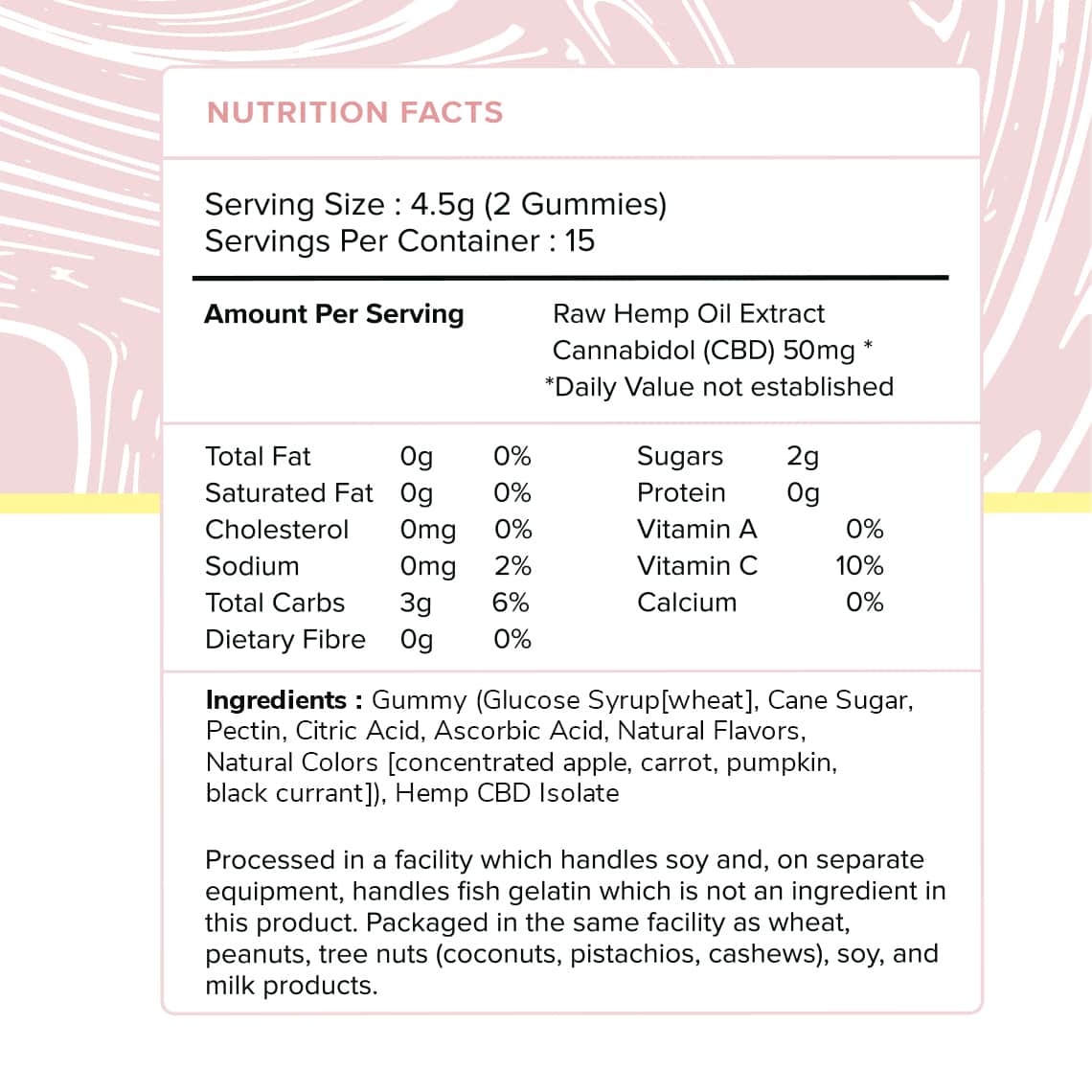 Vegan CBD Gummies 750mg