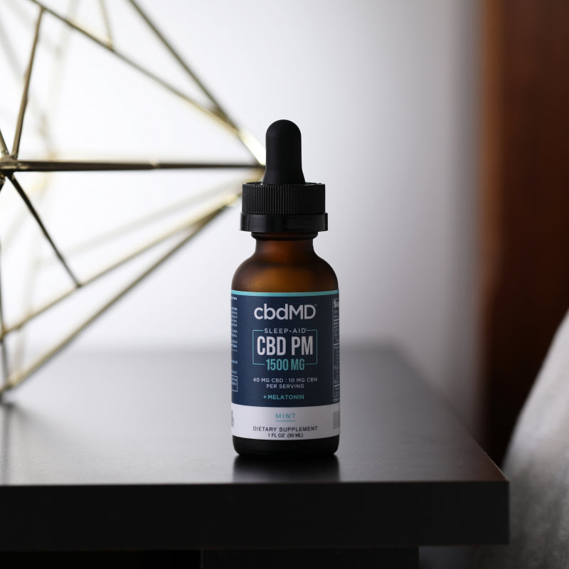 cbdMD Broad Spectrum CBD PM Oil Tincture