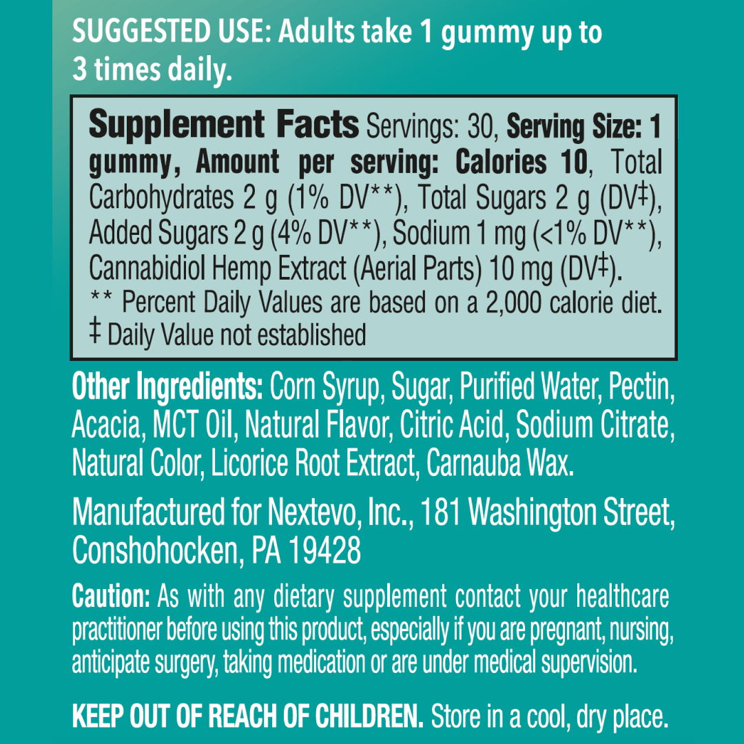 Premium Pure CBD Gummies Berry 180 ct