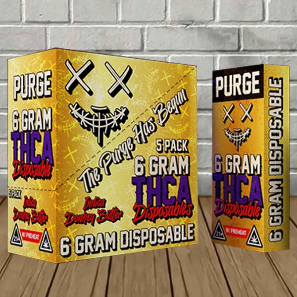 Purge THCa Disposable Vape 6g Best Price