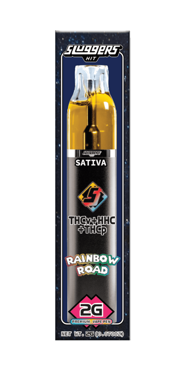 Yumz Sluggers Hit - Rainbow Road - 2 Gram - THCA - Disposable Vape