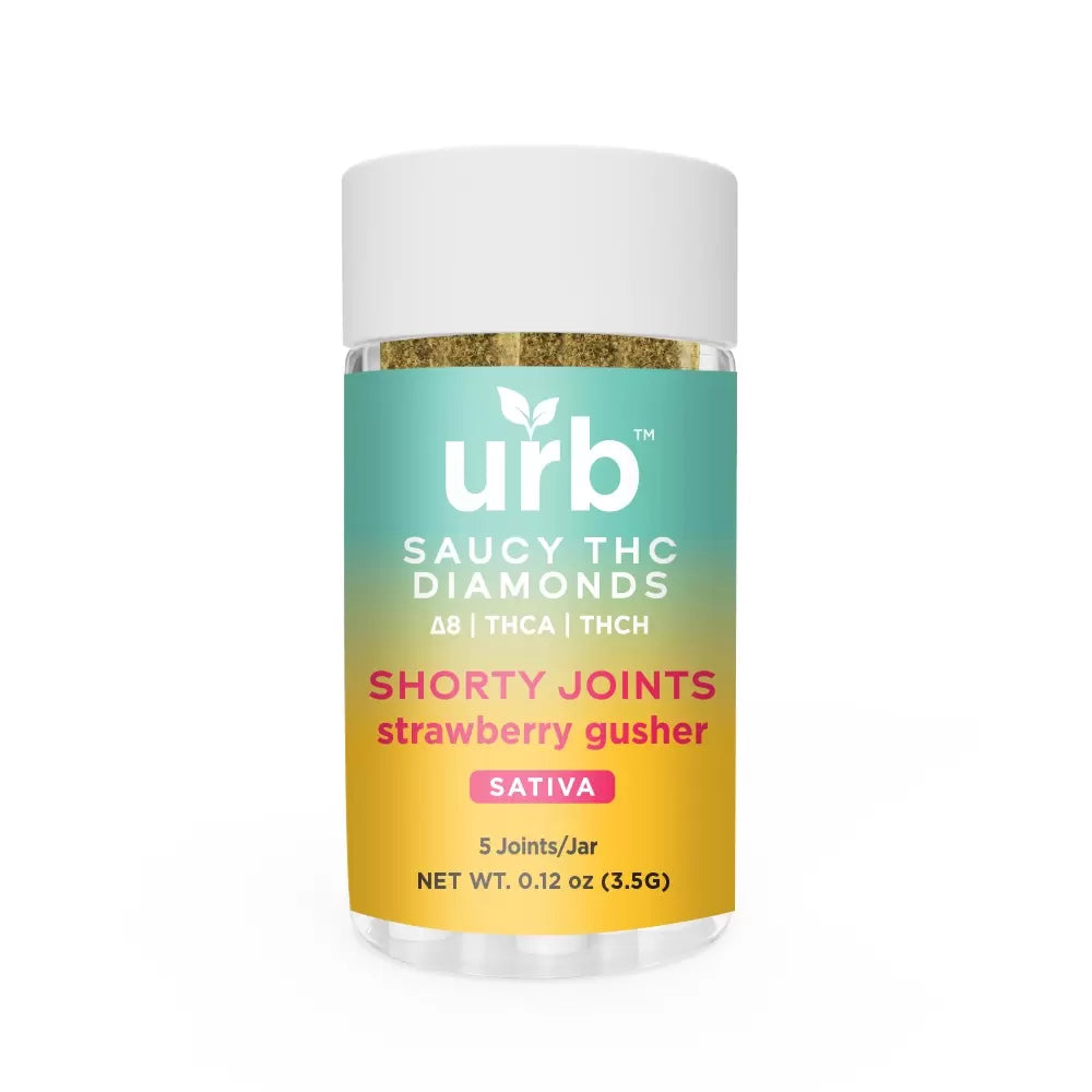 Urb Saucy THCH + THCA Diamonds Shorty Joints - 5ct Best Price