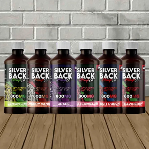 Silverback Hemp Co Delta 9 Syrup 800mg Best Price