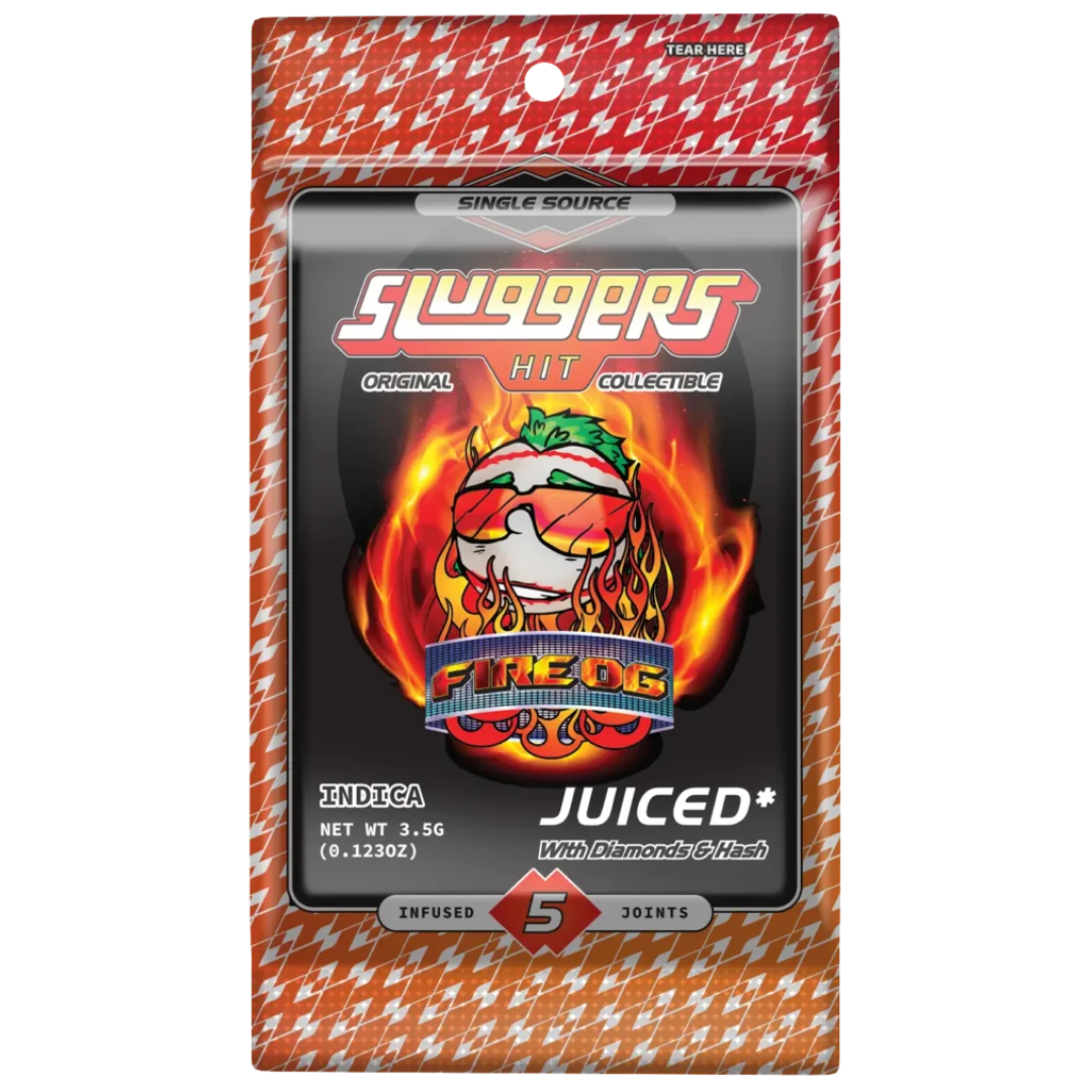 Sluggers Hit Juiced THC-A Pre Rolls 3.5G