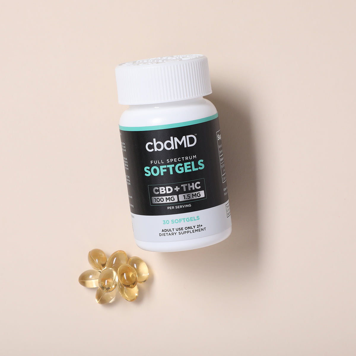 CBDfx Full Spectrum CBD Softgels