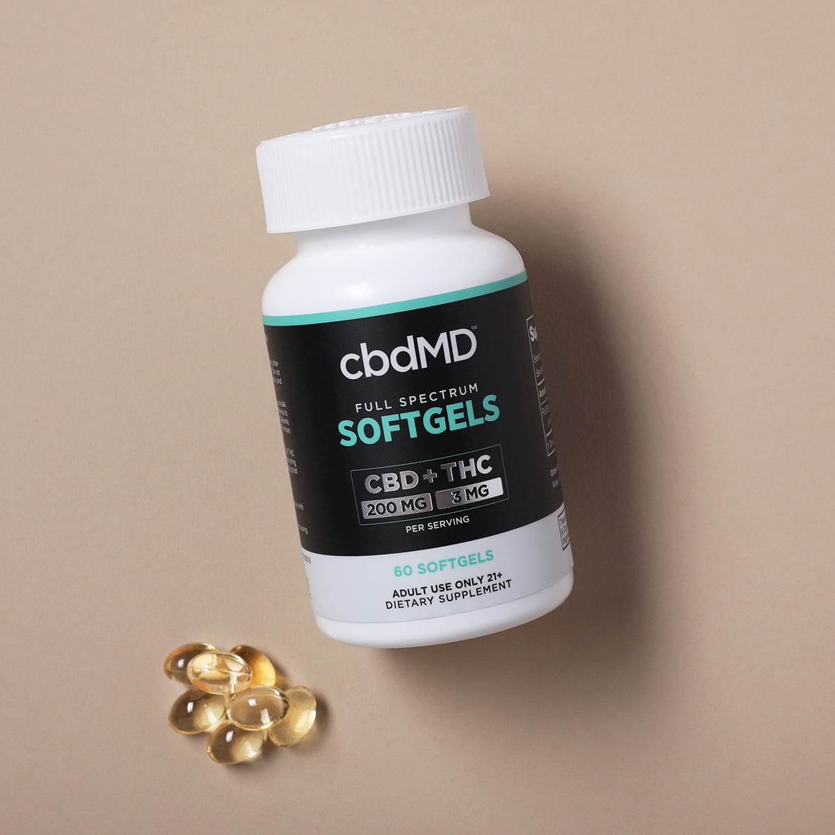 CBDfx Full Spectrum CBD Softgels