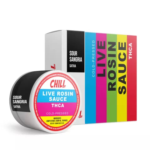 Chill Sour Sangria Live Rosin Sauce - THCA - Sativa Best Price