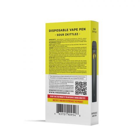 Sour Skittlez Vape Pen - THCP Disposable 900mg Fresh Best Price