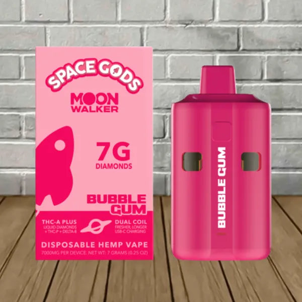 Space Gods Moon Walker THCa Liquid Diamonds Disposable 7g Best Price