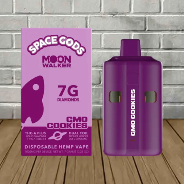 Space Gods Moon Walker THCa Liquid Diamonds Disposable 7g Best Price