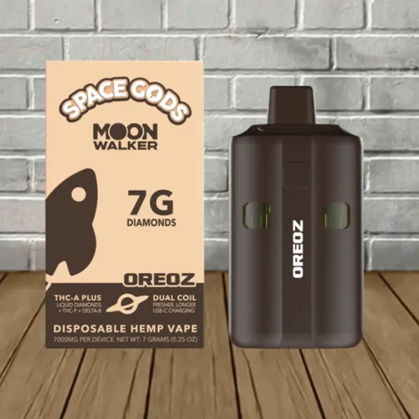 Space Gods Moon Walker THCa Liquid Diamonds Disposable 7g Best Price