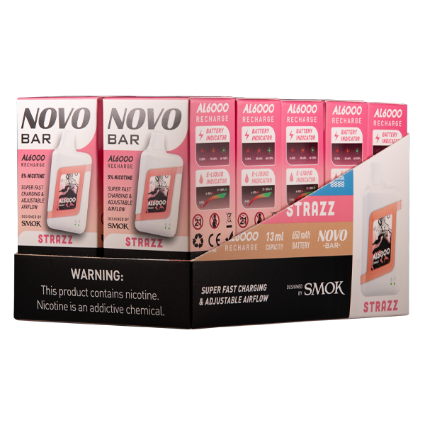 Strazz Novo Bar AL6000 Best Sales Price - Disposables