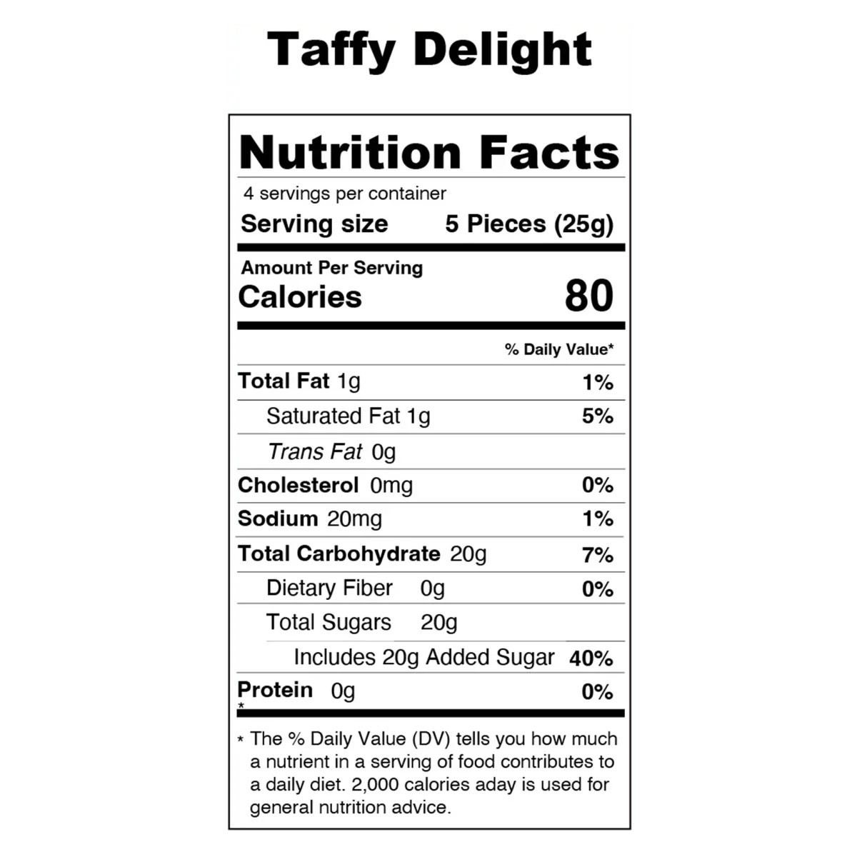 Mellow Fellow Taffy Delights Freeze Dried Candy