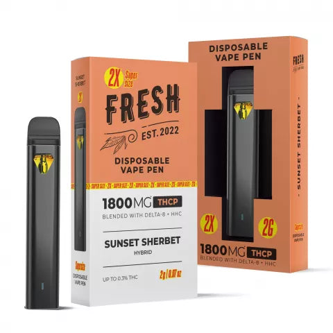Sunset Sherbet Vape Pen - THCP - Disposable - 1800MG - Fresh Best Price