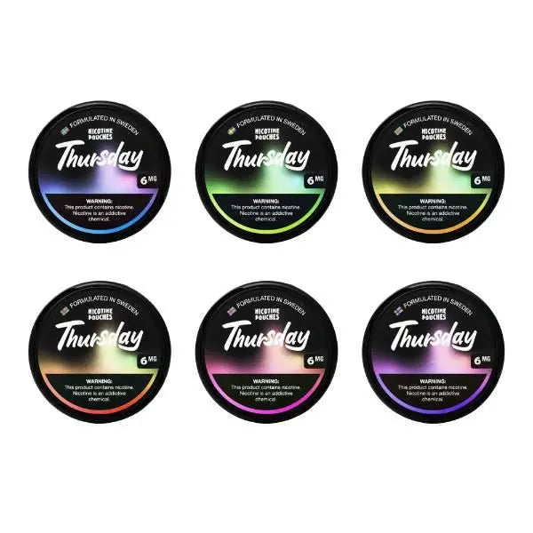 Thursday Nicotine Pouches (20ct Can)(5-Can Pack) Best Price