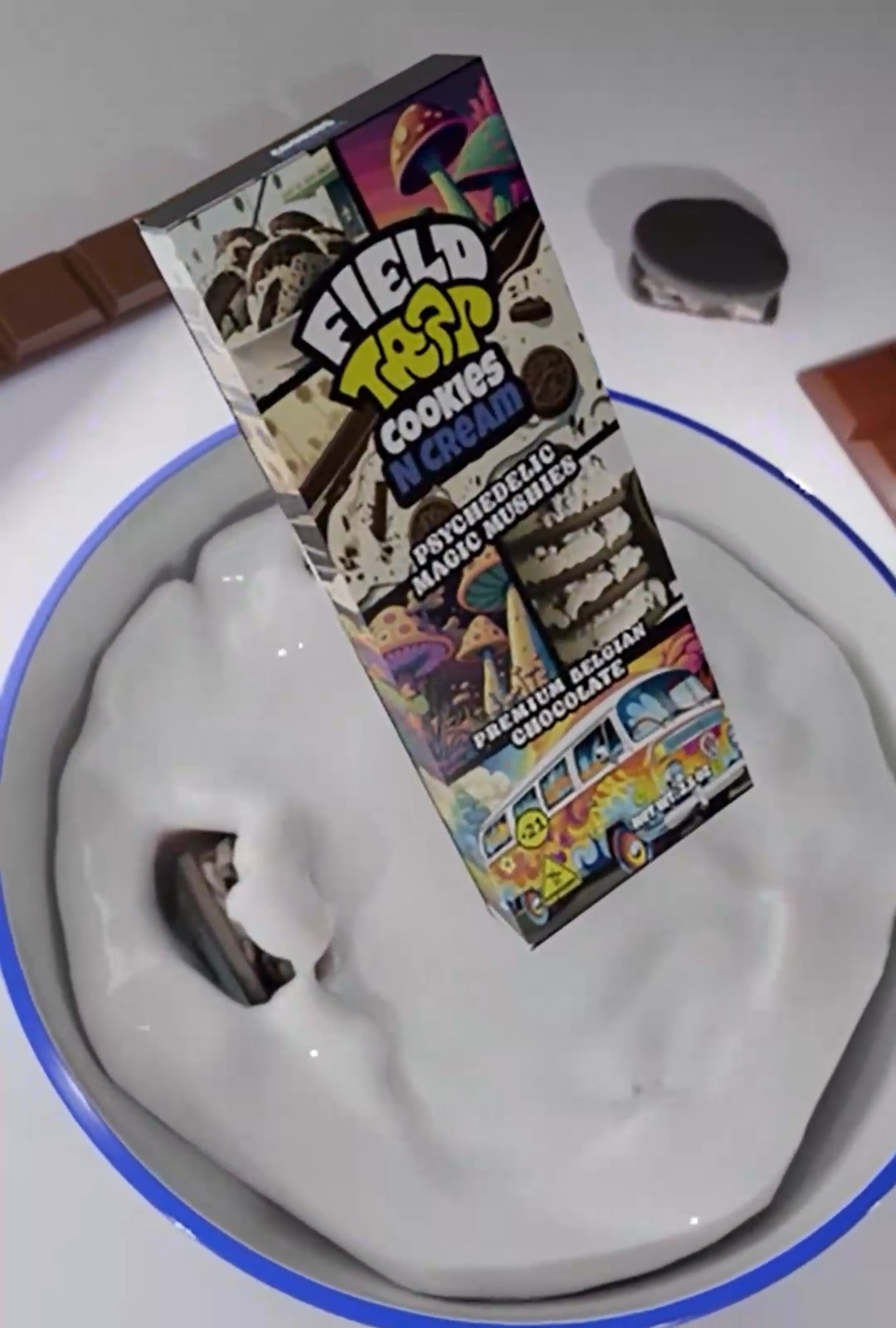 Cookies & Cream Dream – Psychedelic Magic Mushroom Chocolate