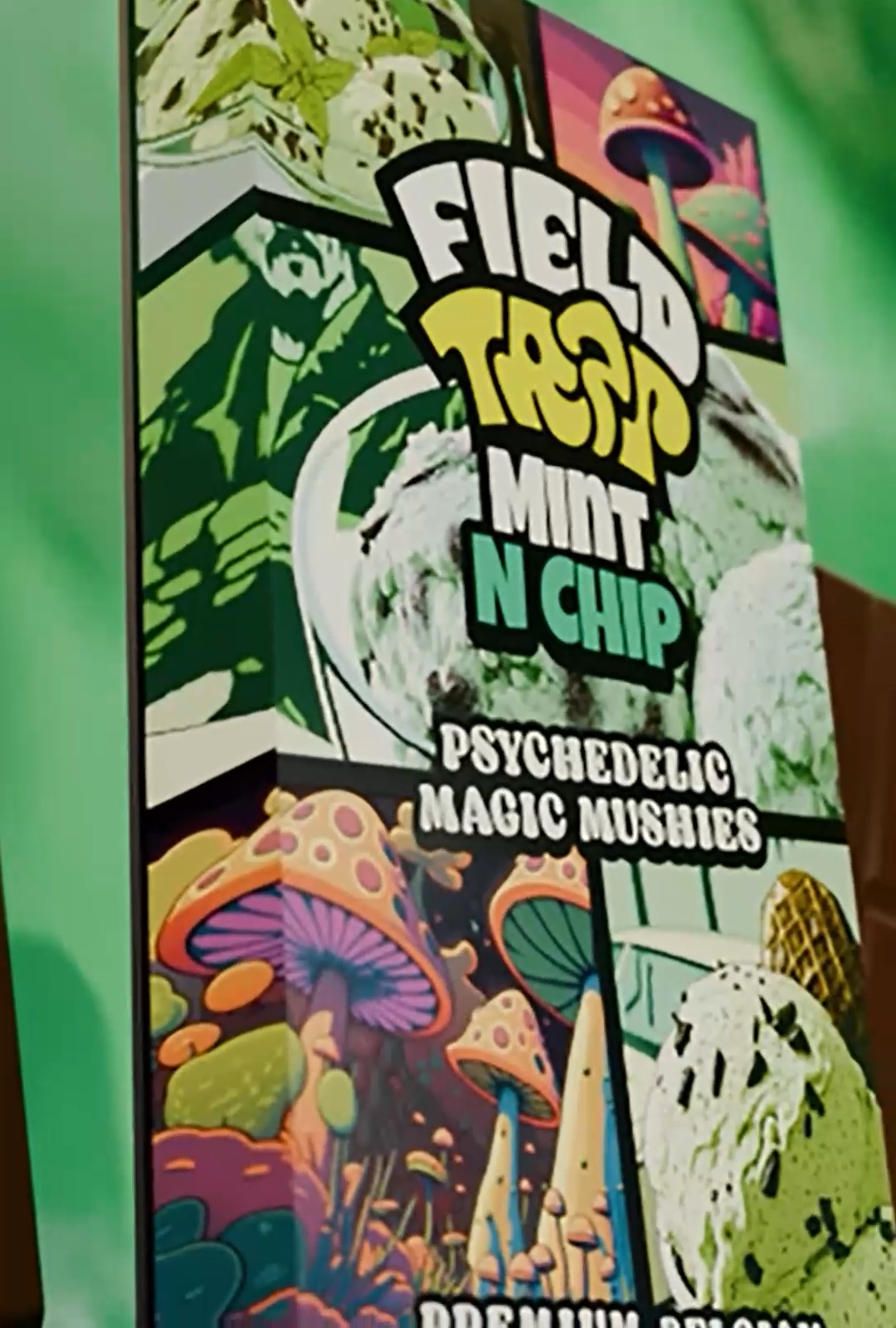 Mint n Chip – Psychedelic Magic Mushroom Chocolate