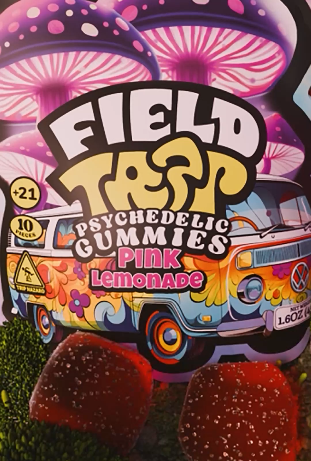 Pink Lemonade – Psychedelic Magic Mushroom Gummies