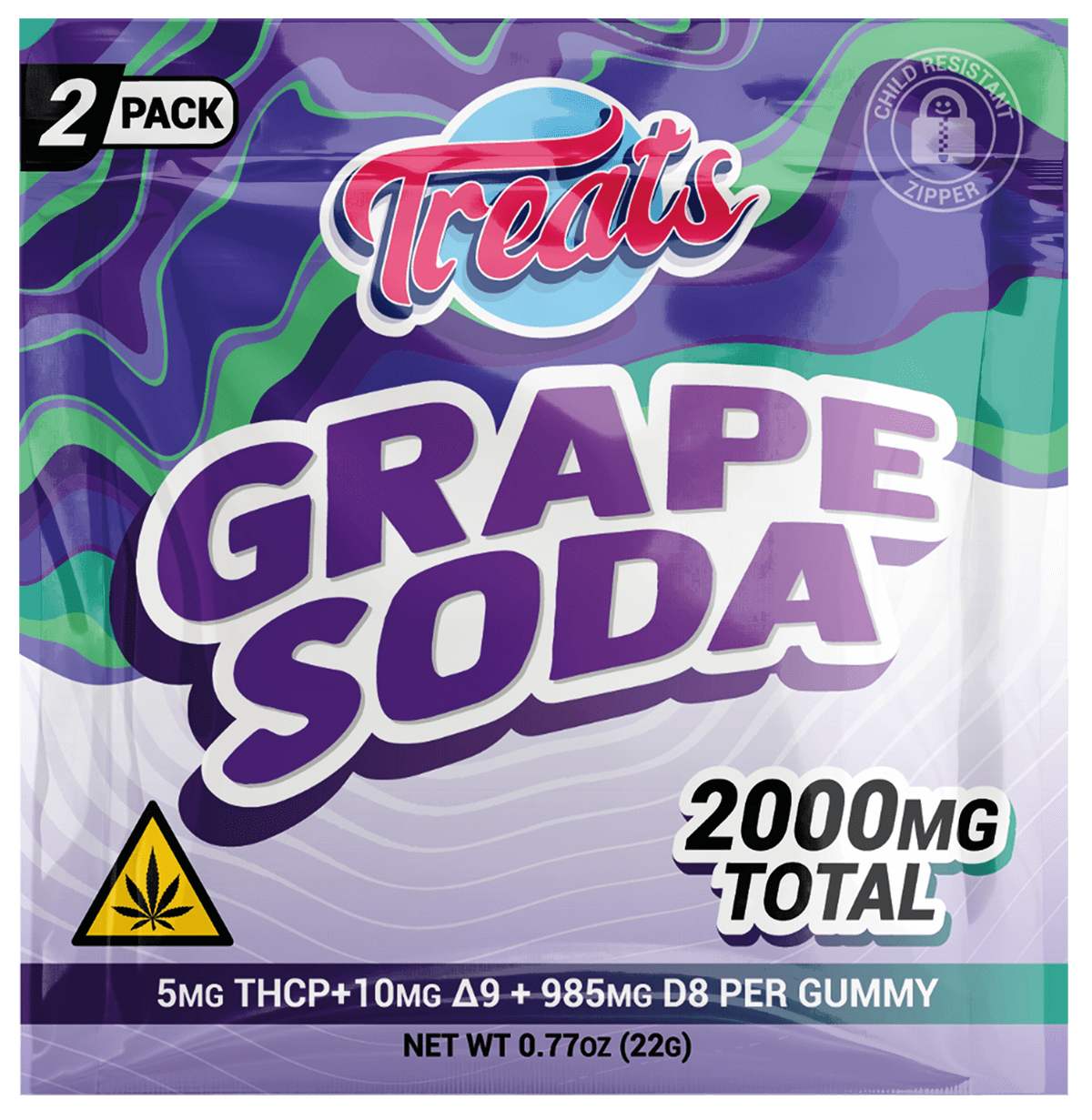 Tillmans Tranquils High Dose Delta 8 Gummies