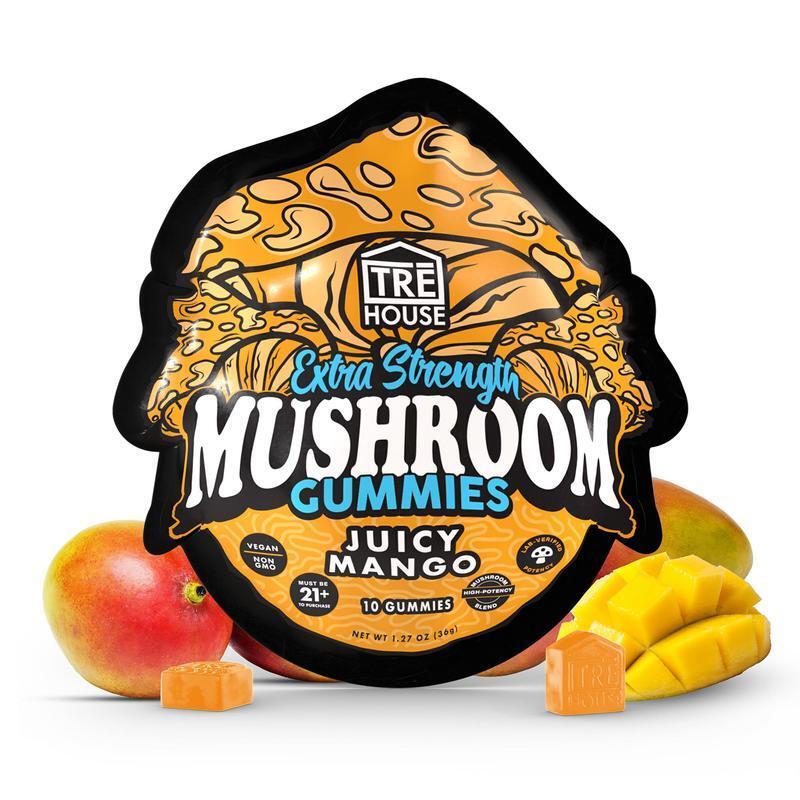 Mushroom Gummies Extra Strength- Trehouse