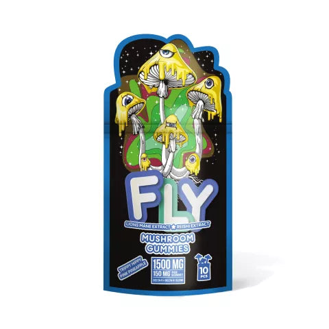 Trippy Hippy Pink Pineapple Mushroom Gummies - Fly - 1500mg Best Price