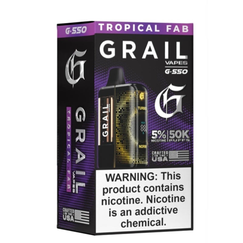 Grail G550 50K 50000 Puffs Disposable Vape 5%