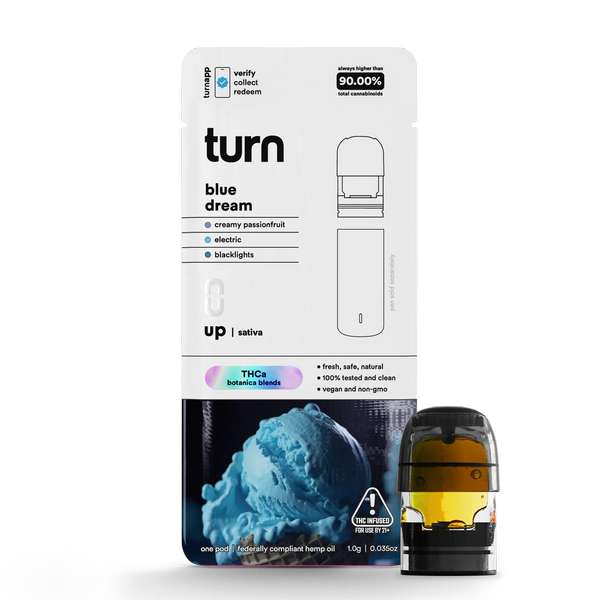 Turn Hemp THCA Blend Pods 1g (NEED TURN PEN)