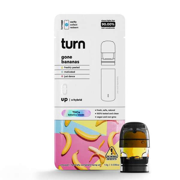 Turn Hemp THCA Blend Pods 1g (NEED TURN PEN)