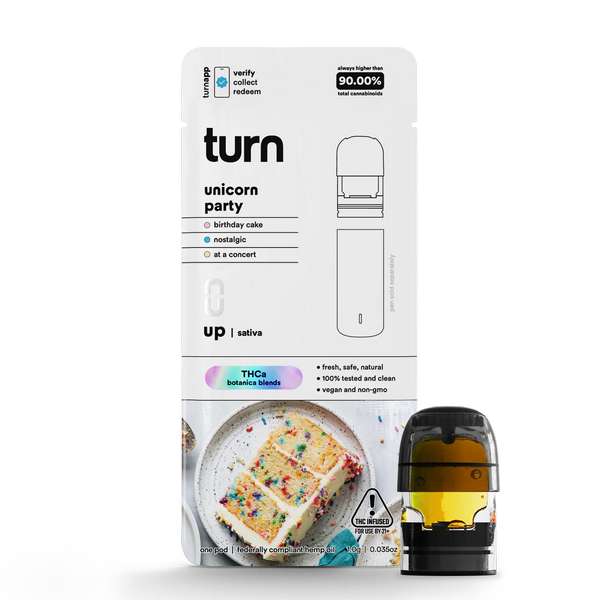 Turn Hemp THCA Blend Pods 1g (NEED TURN PEN)