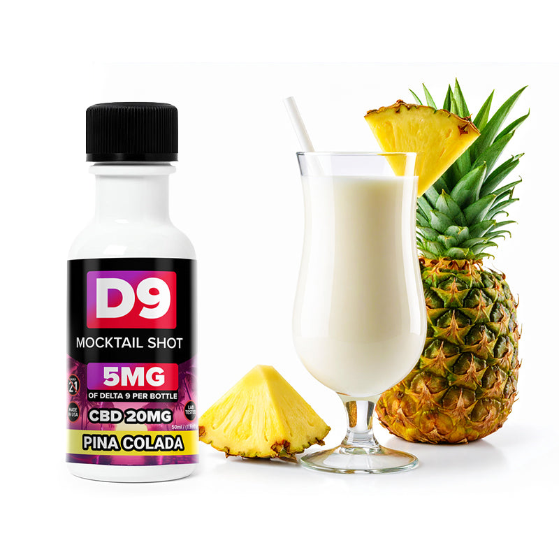 D9 Mocktail Shot – 5mg Delta-9 + 20mg CBD