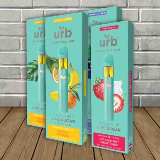 URB Cloudpod Flight Kit: THCA Live Resin Dab Pod + Device