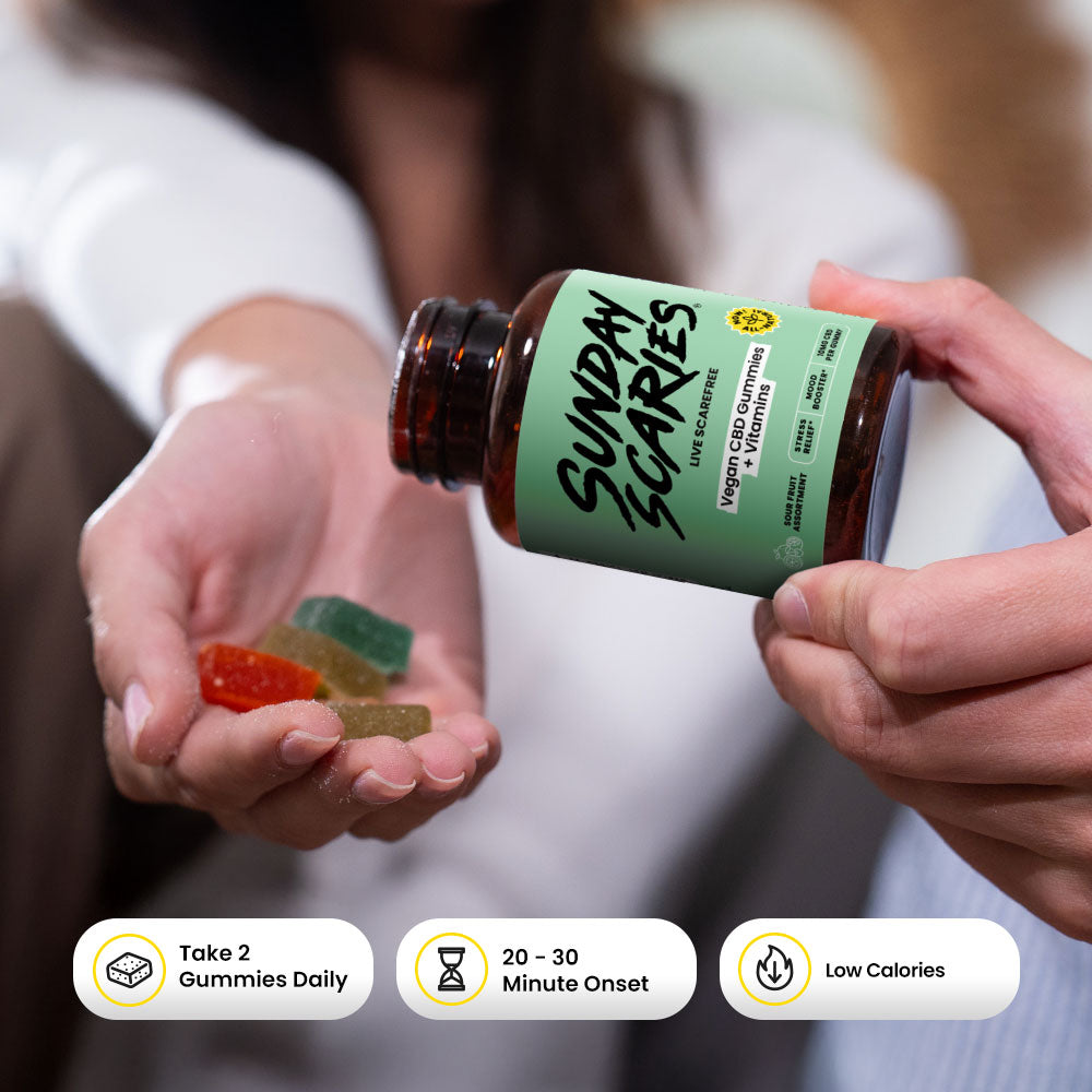 Sunday Scaries Vegan CBD Gummies