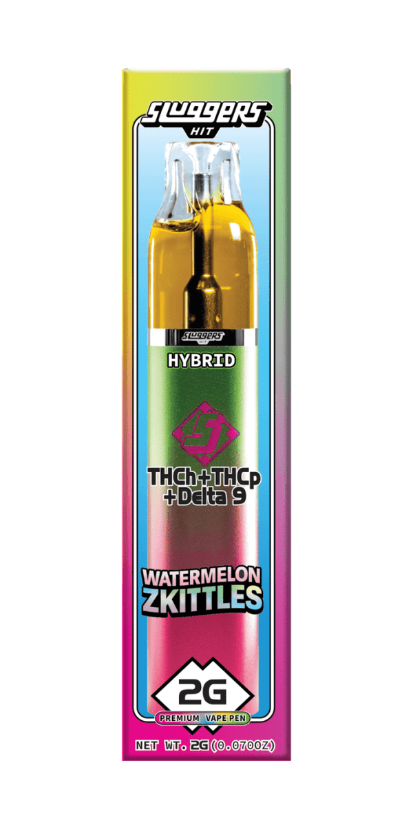 Yumz Sluggers Hit - Watermelon Zkittles - 2 Gram - THCA - Disposable Vape