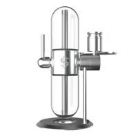 Stundenglass Polished Silver Gravity Flip Bong Best Sales Price - Bongs