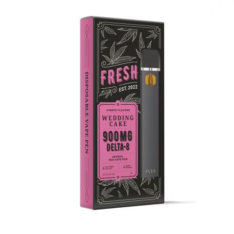 Wedding Cake Pen Delta 8 THC Fresh Brand 900MG Best Price