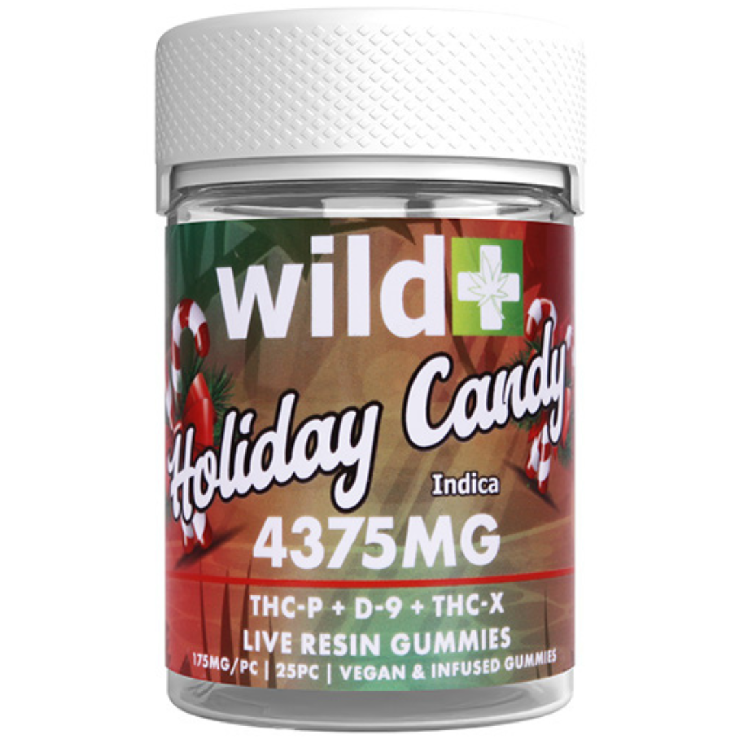 Wild THC-P D9 THC-X Live Resin Gummies 4375mg