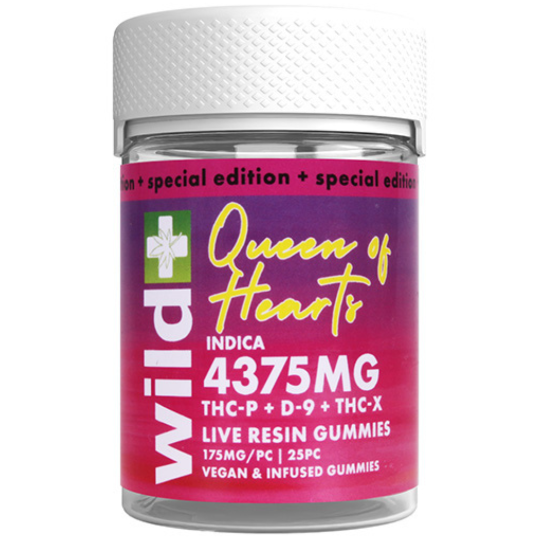 Wild THC-P D9 THC-X Live Resin Gummies 4375mg