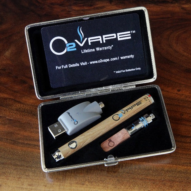 O2 Vape Vari-Vape Slim Kit: Ceramic Variable Voltage Vape Pen | 6 Colors Best Sales Price - Vaporizers