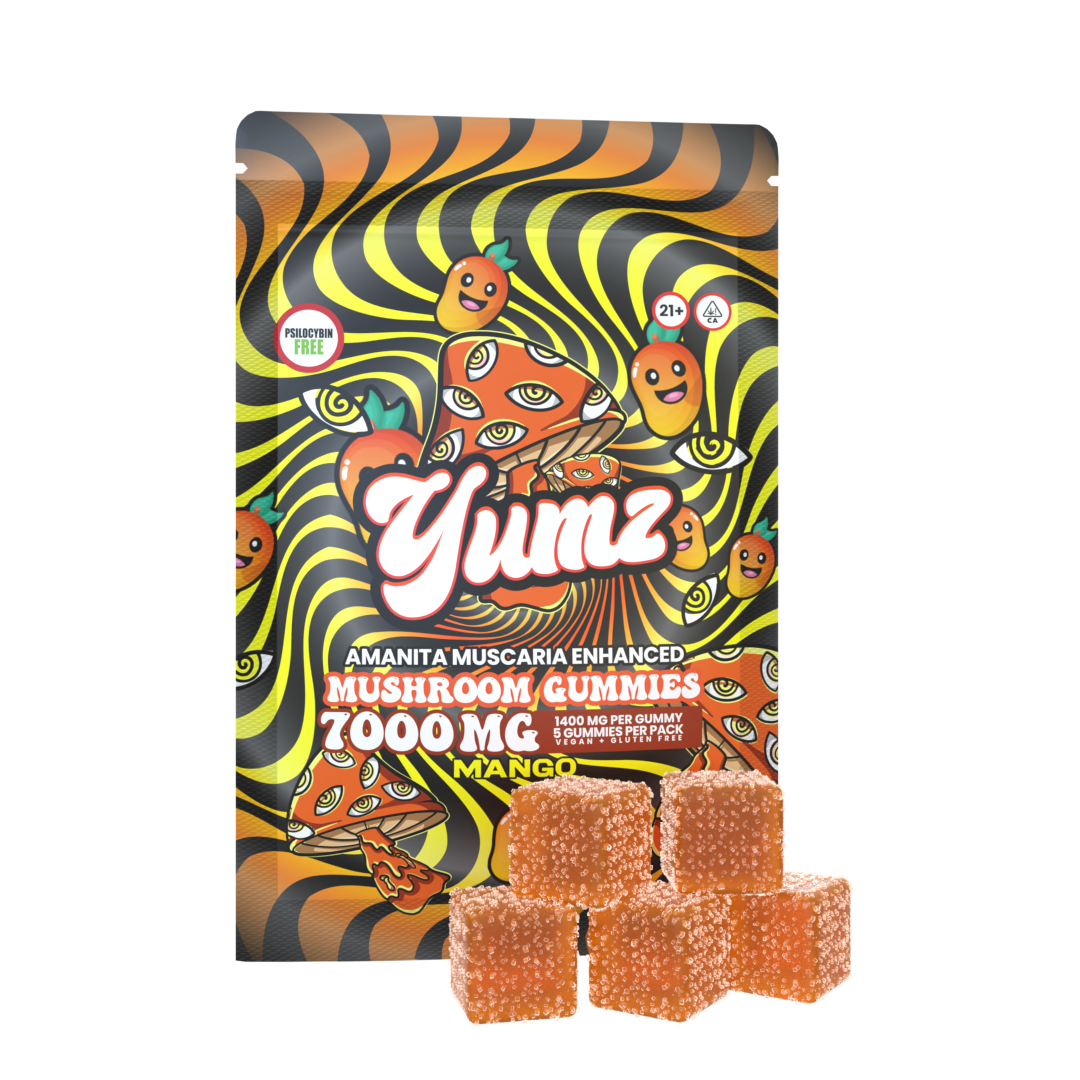 YUMZ - Mango ( Amanita Muscaria Mushroom Gummies ) Best Price