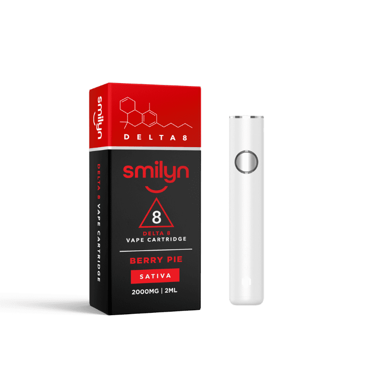 Smilyn Sativa Delta 8 Vape Cartridges Best Price