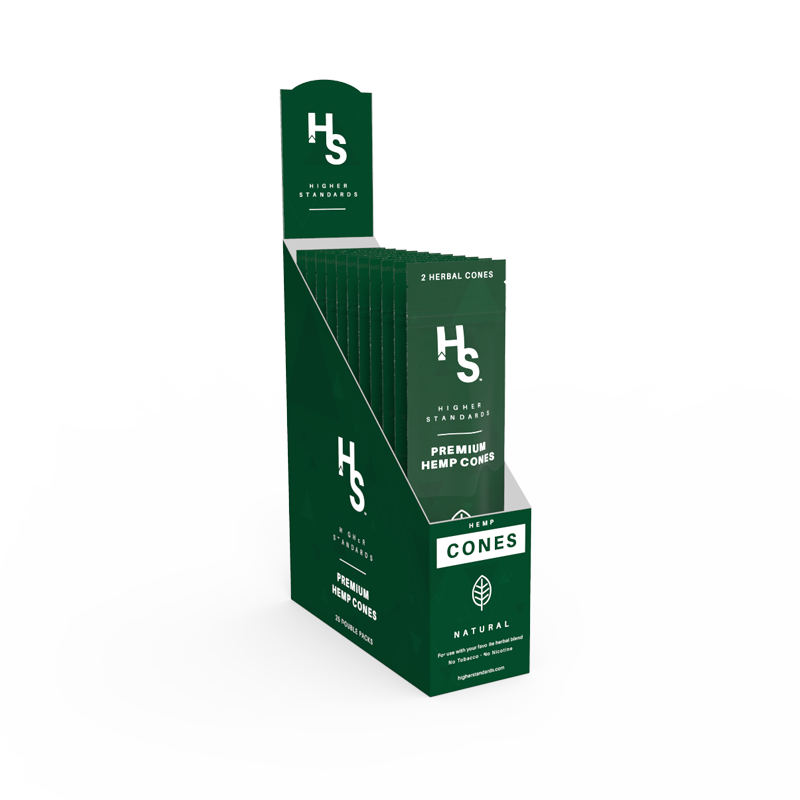 Higher Standards Cones Box of 15 Pack of 2 Best Price