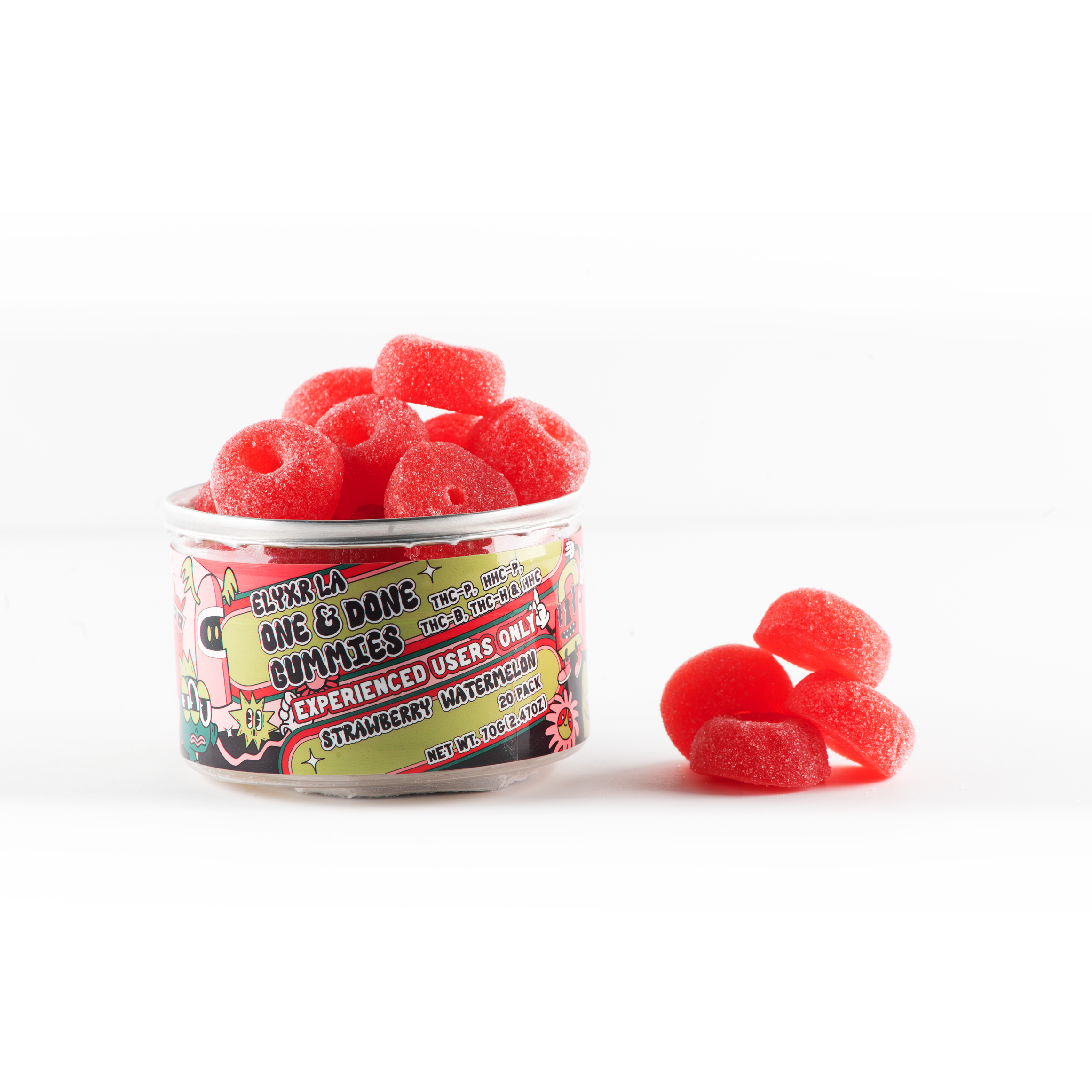 One & Done Gummies (THC-P, HHC-P, THC-B, THC-H, & HHC) 3000mg Best Price