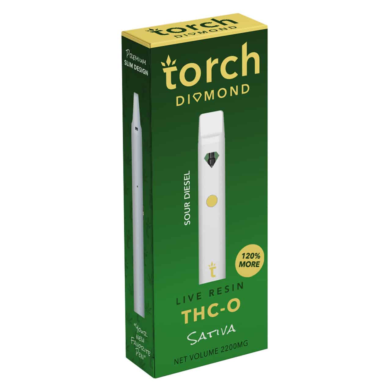 Torch Diamond THC-O + Delta 8 Disposable (2.2g) Best Price